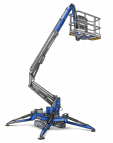 Spider lifts