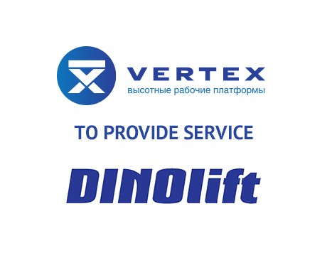 Service Team at Vertex officially provide service support to lifts of a Finnish brand – Dinolift