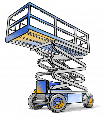 Self-propelled lifts