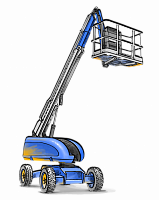 Telescopic boom lifts
